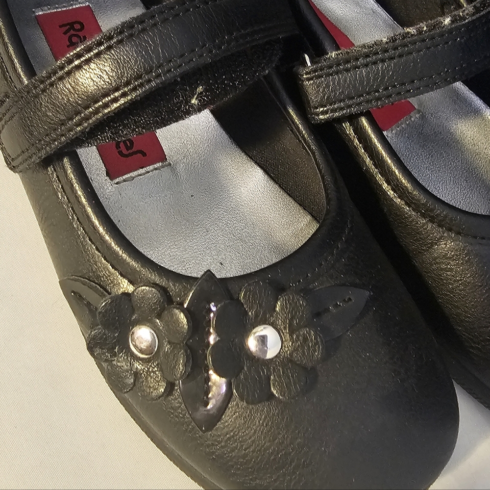 Rachel's Shoes Girls' Mary Jane Black Dress Shoes Size 11 Girls' - Picture 3 of 9